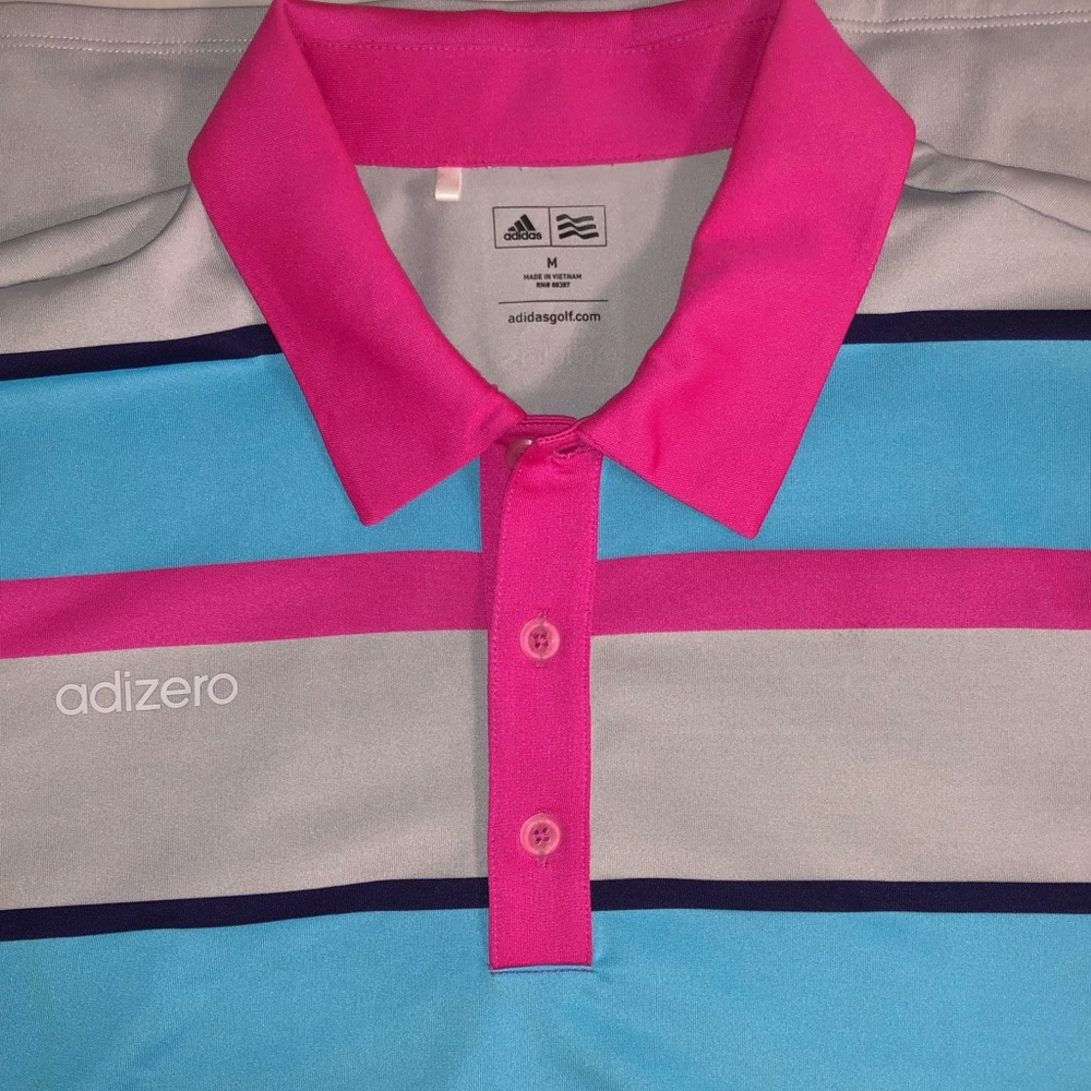 ADIDAS Men's Golf Polo - Worn 1x - Picture 2 of 2